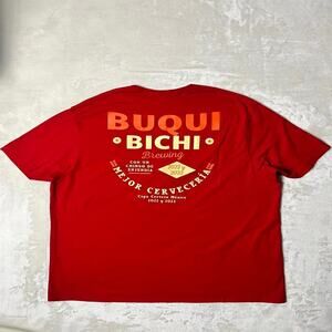 Buqui Bichi Brewing T-Shirt M 2XL-3XL Camiseta Gráfica Cerveza Hermosillo Mexico